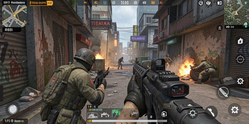 Gameplay seru dan menegangkan di RR89 dengan aksi TPS.