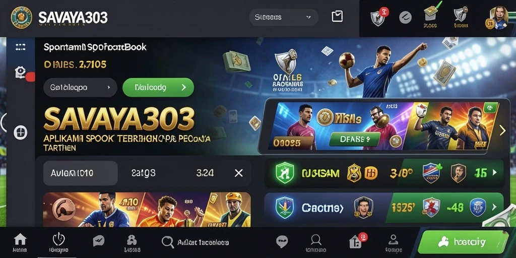 Tampilan gameplay menarik dari SAVAYA303 dalam taruhan sportsbook.
