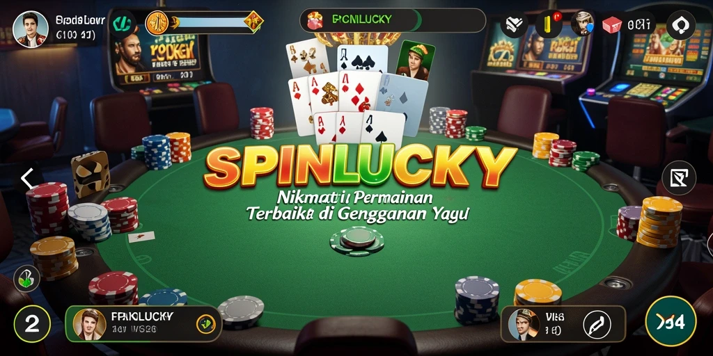 Tampilan menarik dari gameplay SPINLUCKY yang seru.
